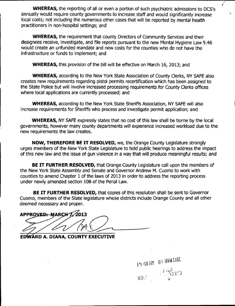 Orange County resolution 3